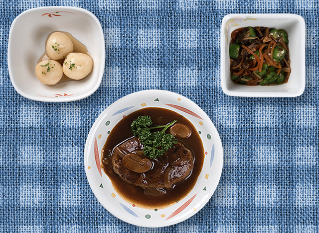 クックパック夕食 肉料理に差替え可能です