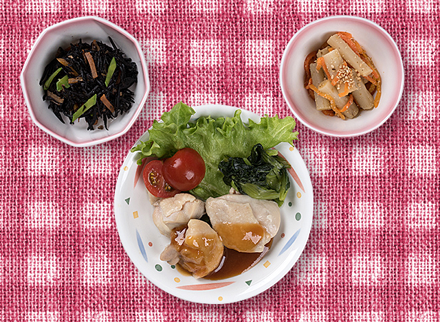 クックパック昼食の写真 肉料理に差替え可能です